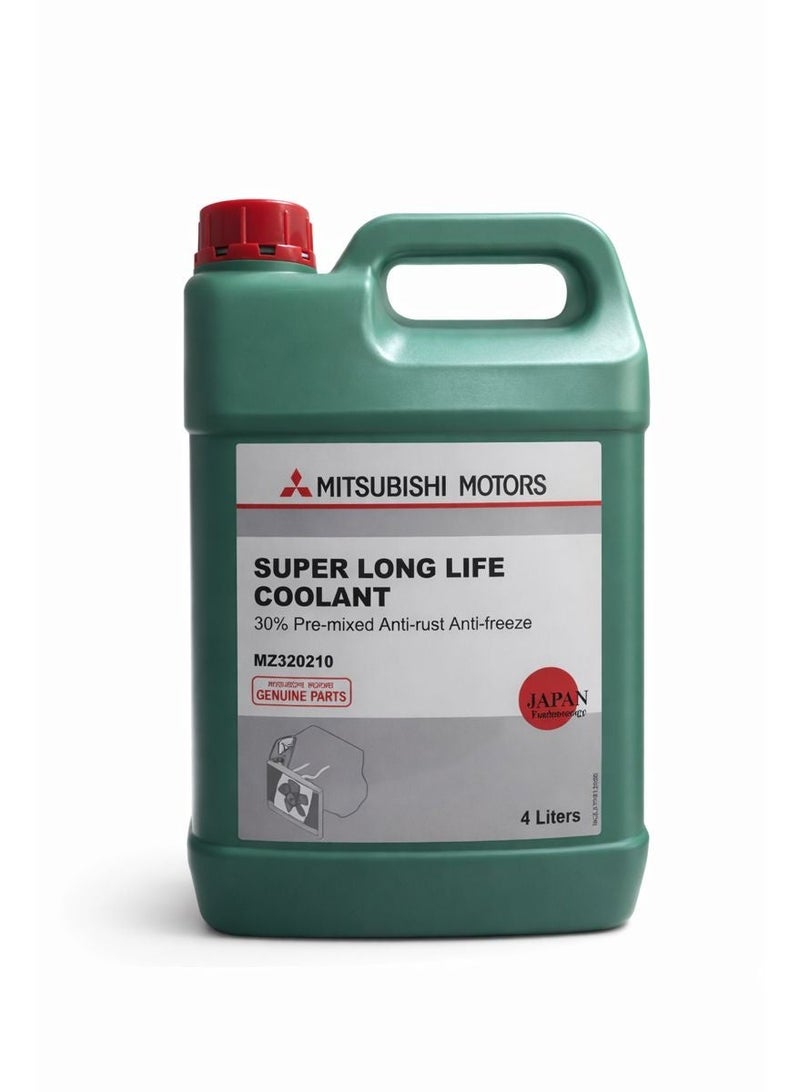 Mitsubishi Genuine Super Long Life Coolant 30% Pre-Mixed – 4L – MZ320210 - Image 1